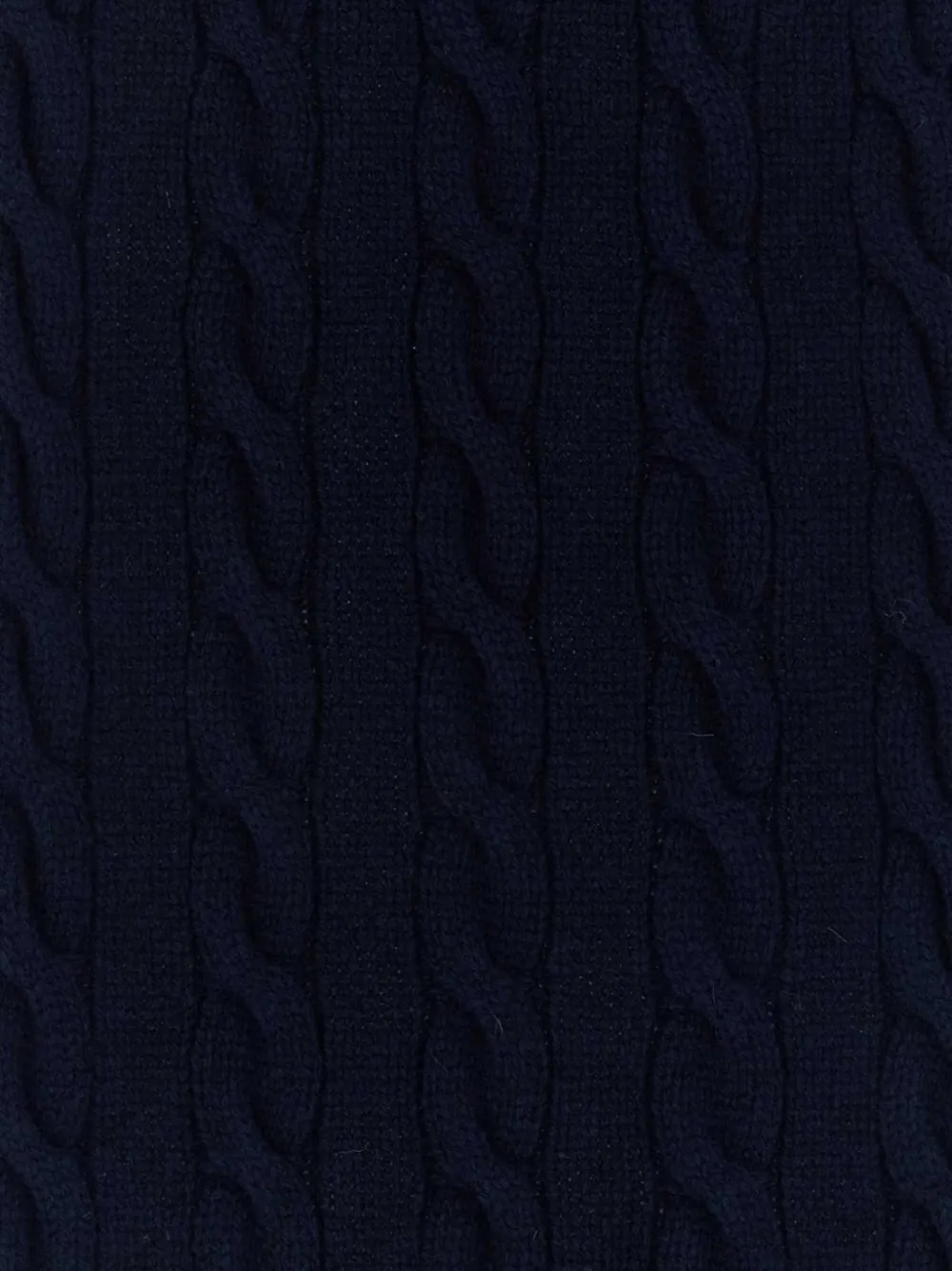 Polo Ralph Lauren Kabelgebreide sjaal Blauw