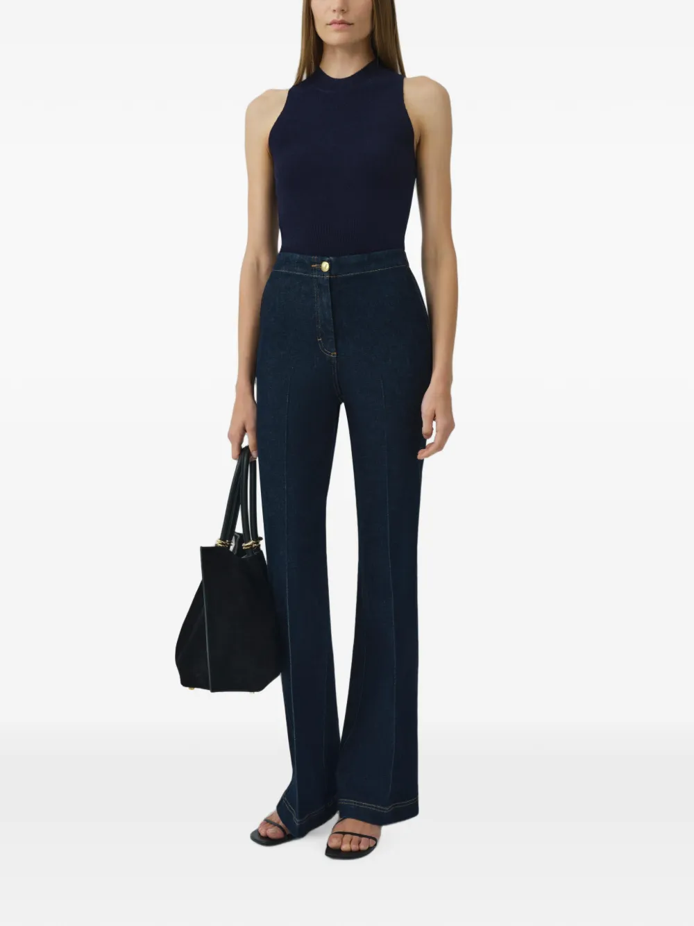 SIMKHAI Tatyana tank top Blauw