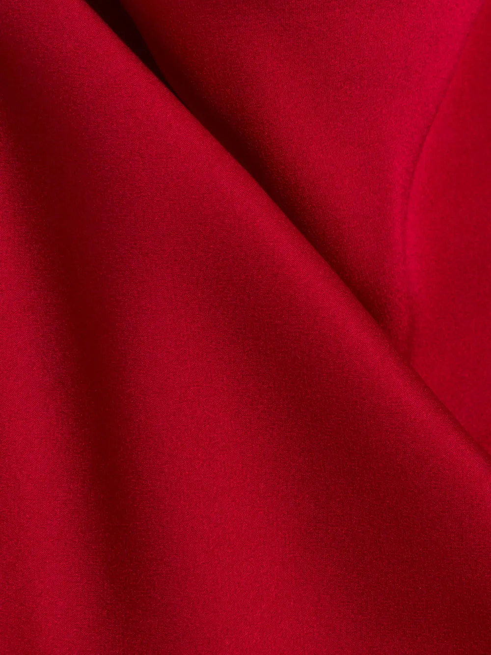 SIMKHAI Reannon draped gown Rood