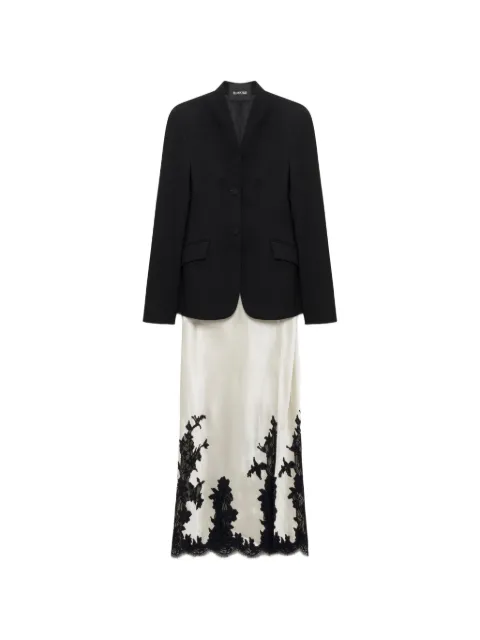SIMKHAI  Hagar lace-trim gown