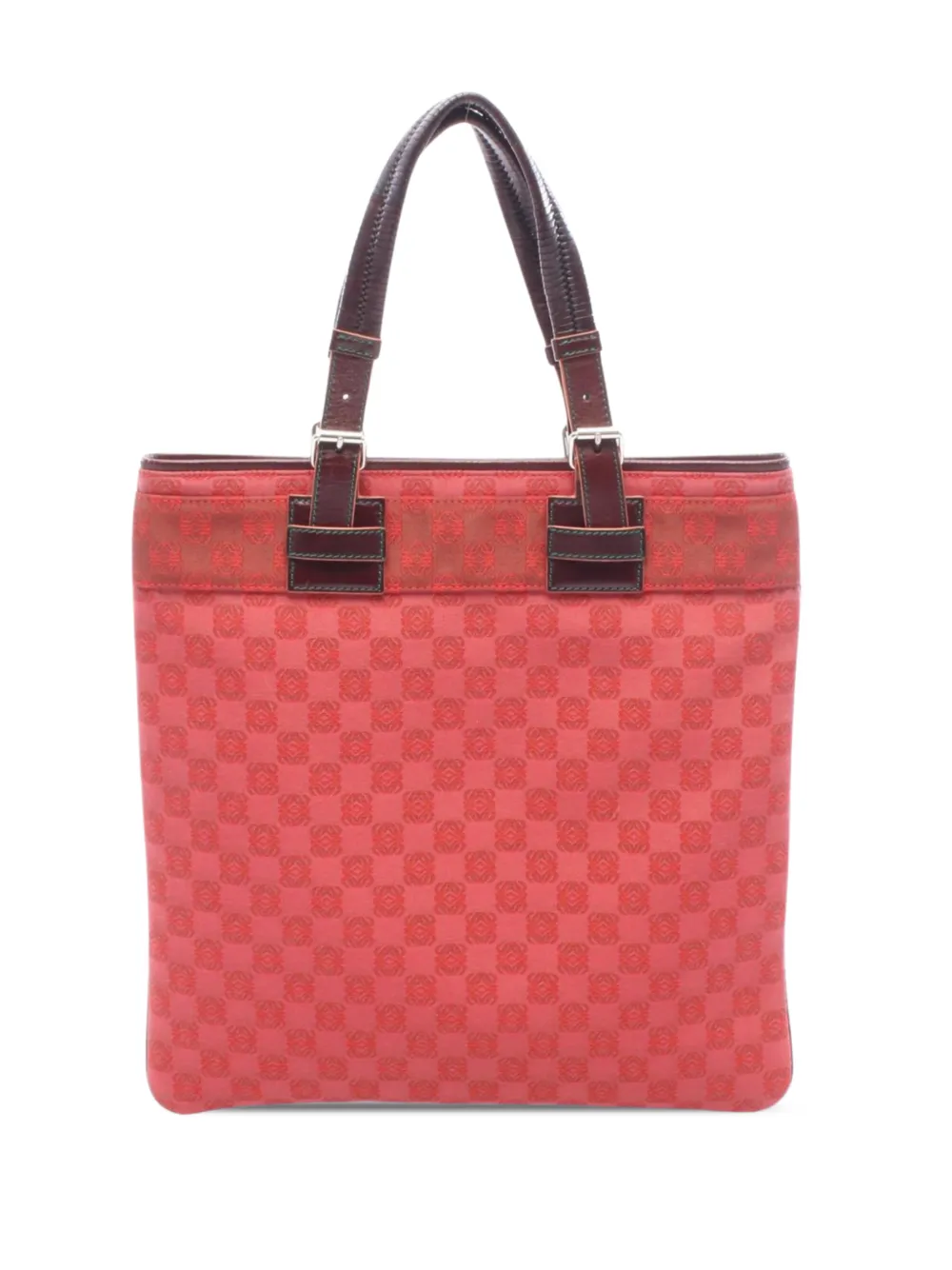Loewe Pre-Owned 2000-2026 Tote Bag mit Anagram-Muster - Rot