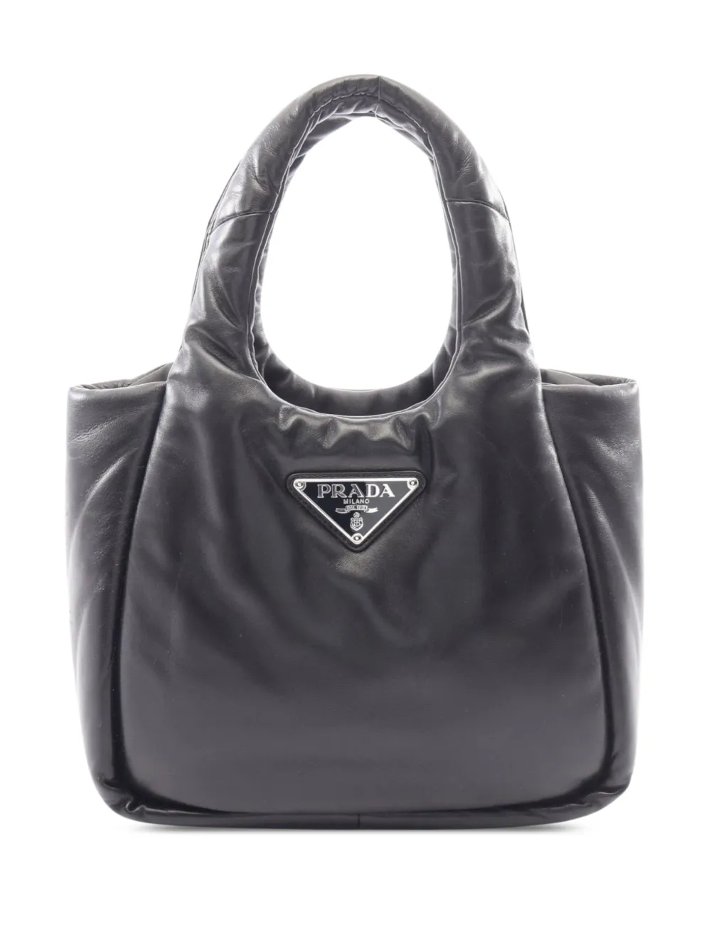 Prada Pre-Owned 2013-2026 Small Nappa Padded tote bag - Nero