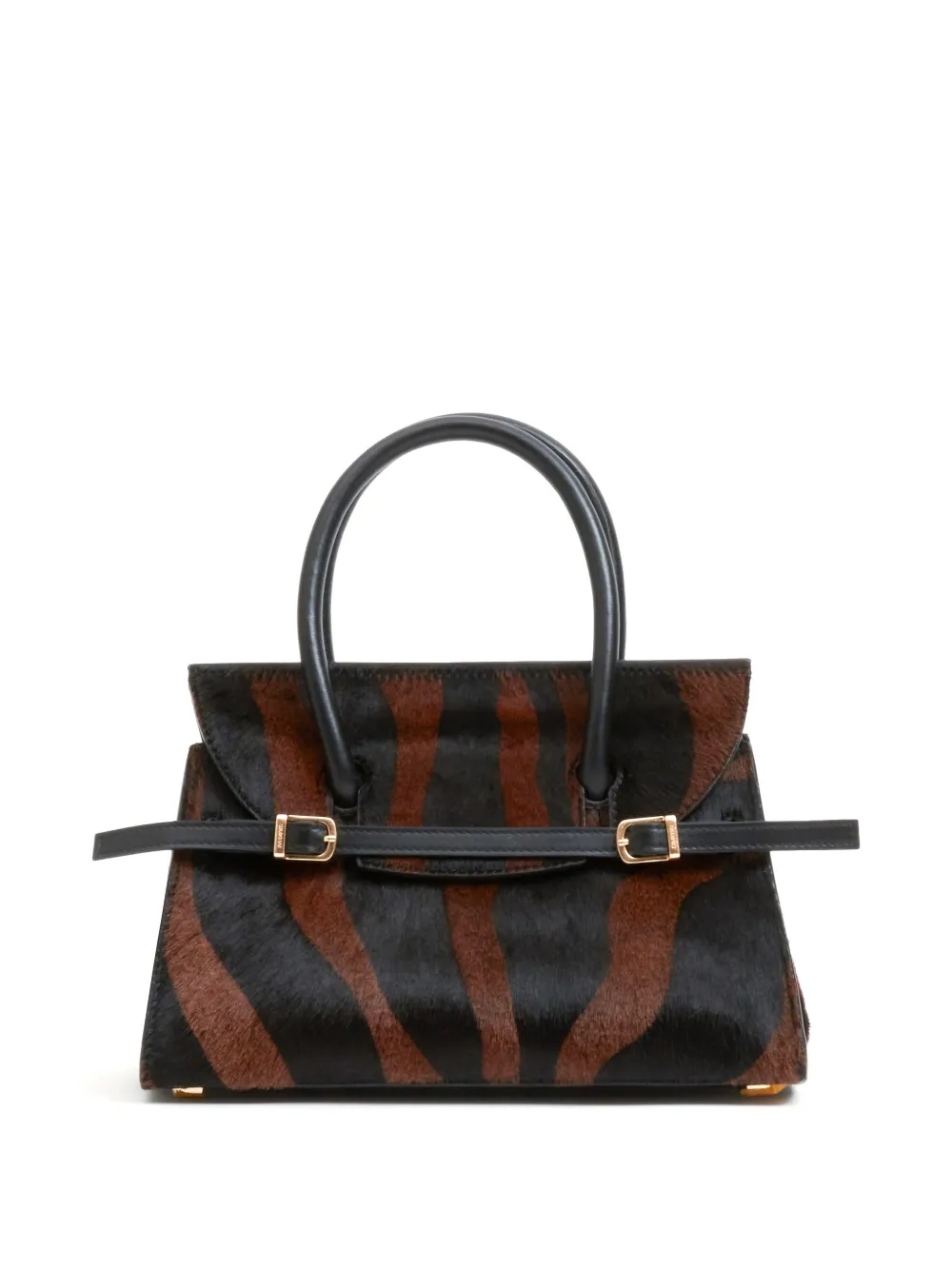 SIMKHAI Borsa tote River zebrata - Marrone