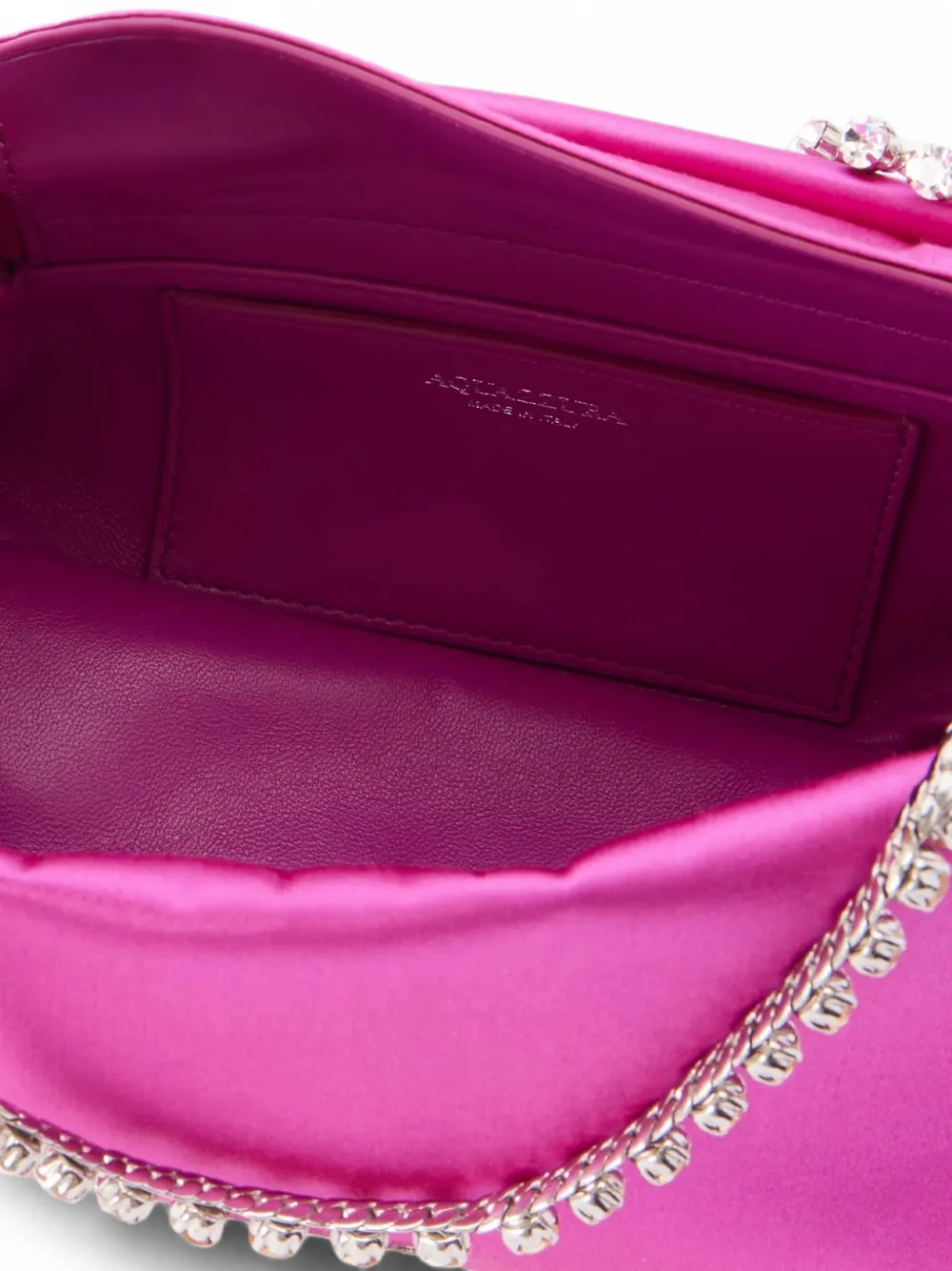 Aquazzura Temptation mini-shopper Roze
