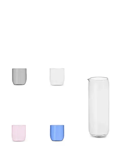 Ichendorf Milano Vio jug and tumblers (set of five)