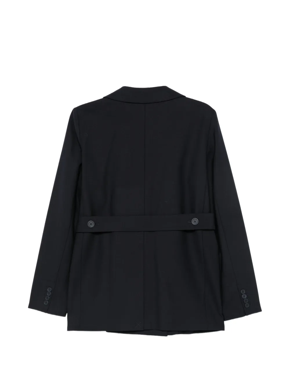 Semicouture Blazer met dubbele rij knopen Blauw