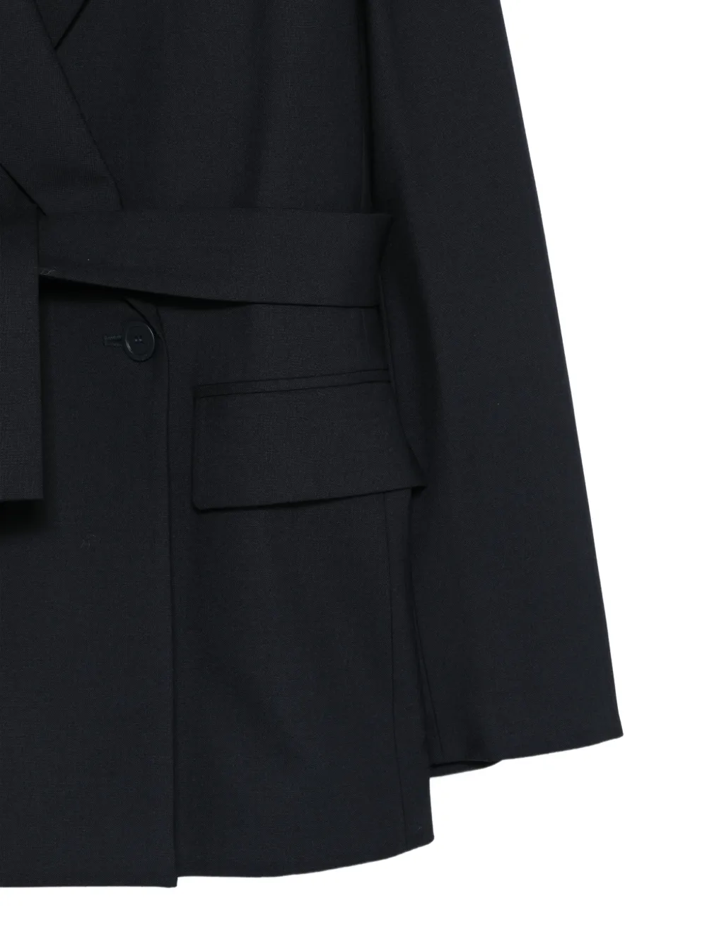 Semicouture Blazer met dubbele rij knopen Blauw