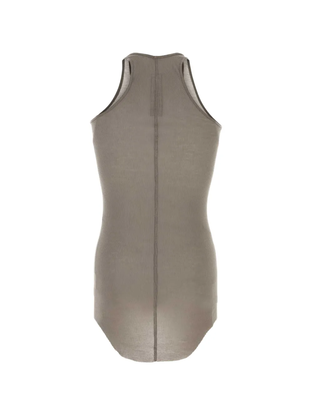 Rick Owens Ribgebreide tanktop Grijs