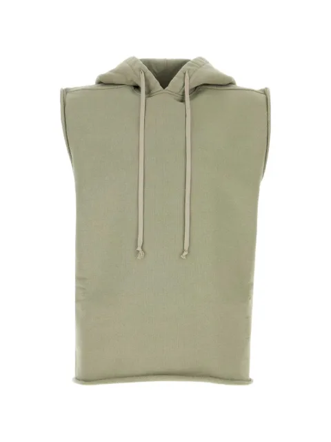 Rick Owens DRKSHDW hoodie sin mangas con cordones