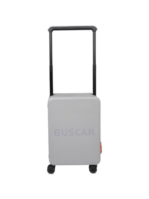BUSCAR logo-print ribbed cabin bag