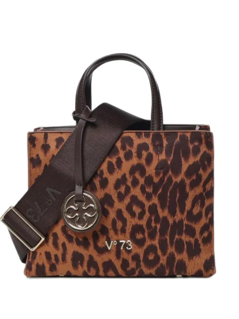 V°73 Blake leopard-print tote bag