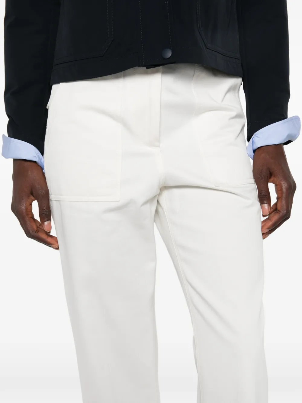 ASPESI Straight broek Beige