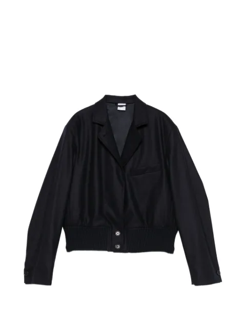 ASPESI ribbed-hem button-up jacket
