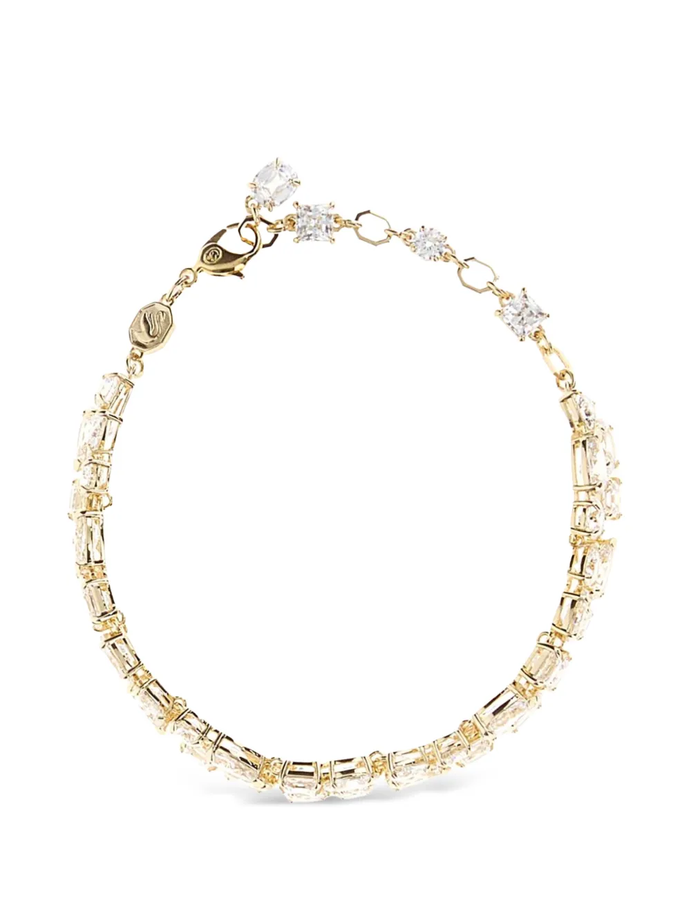 Swarovski Mesmera crystal-embellished bracelet - Or