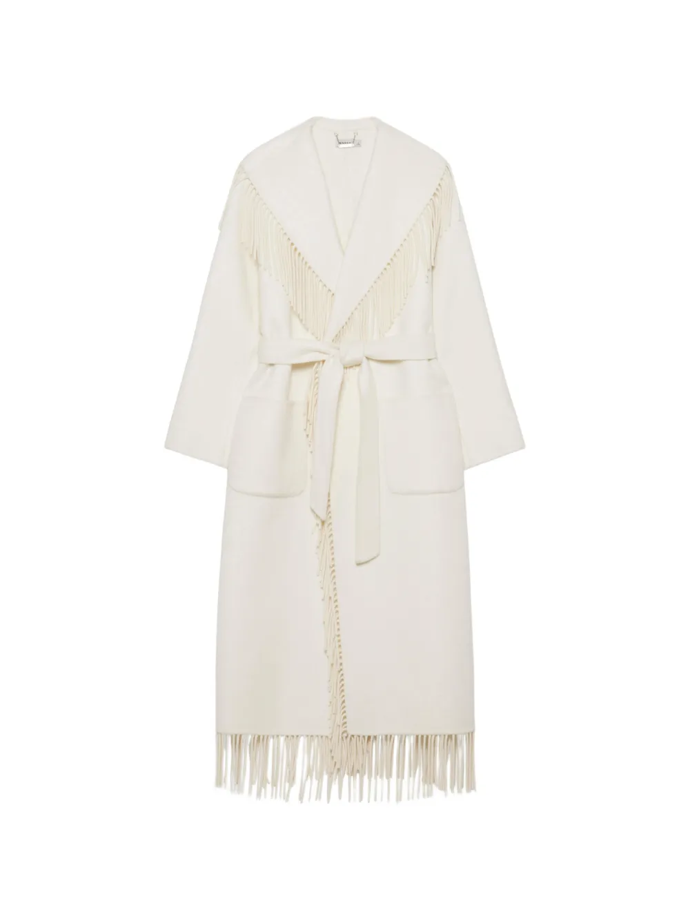 SIMKHAI Carrie fringe coat - Toni neutri