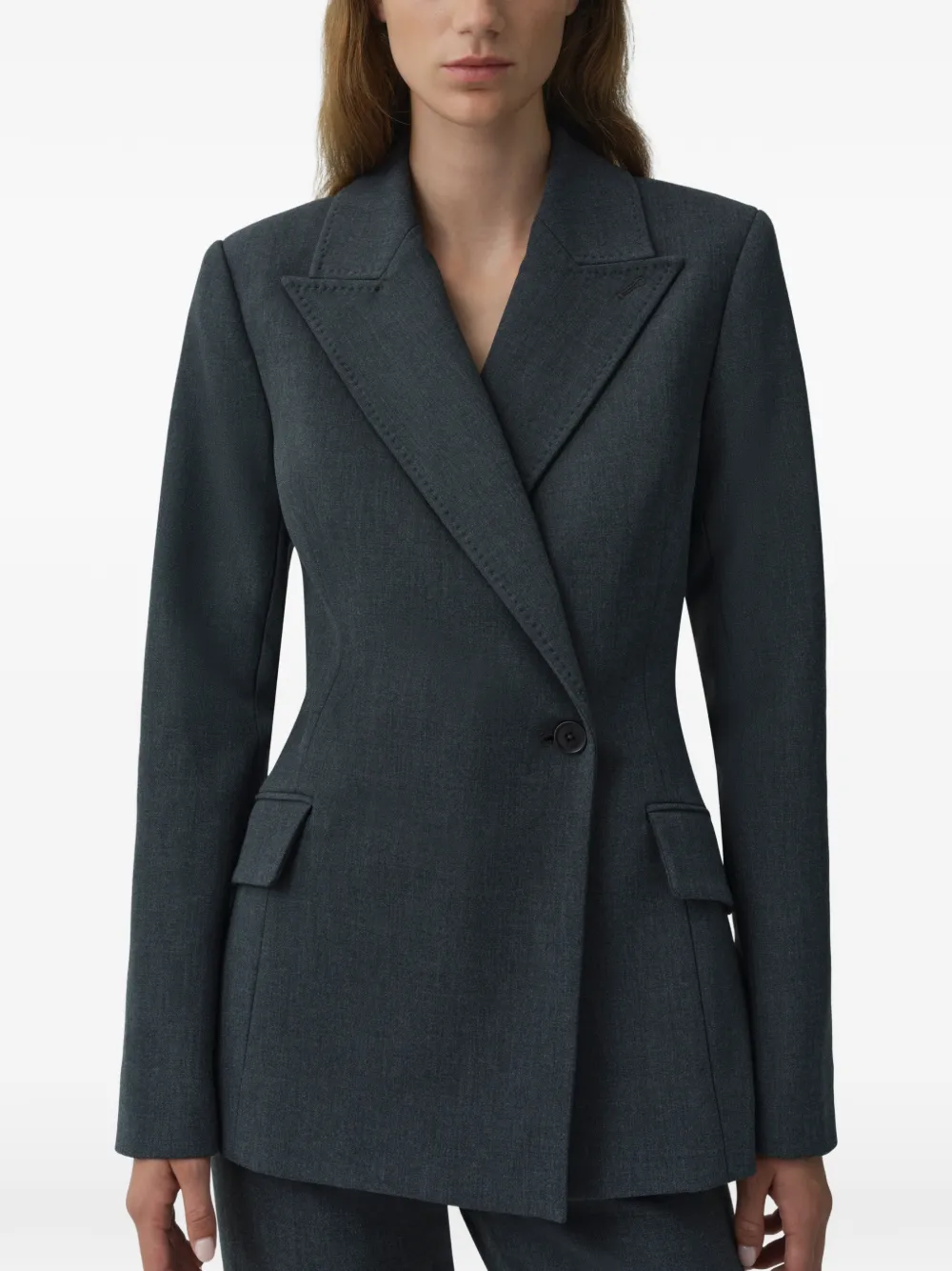 SIMKHAI Surabhi blazer Grijs