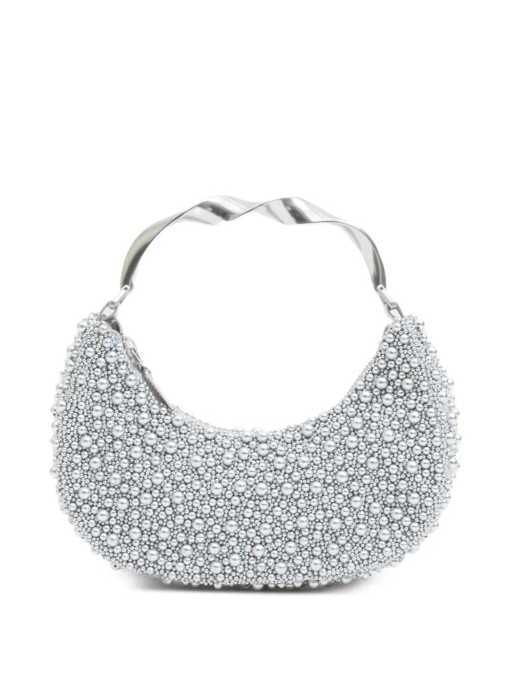 SIMKHAI small Evelyn beaded crescent tote bag