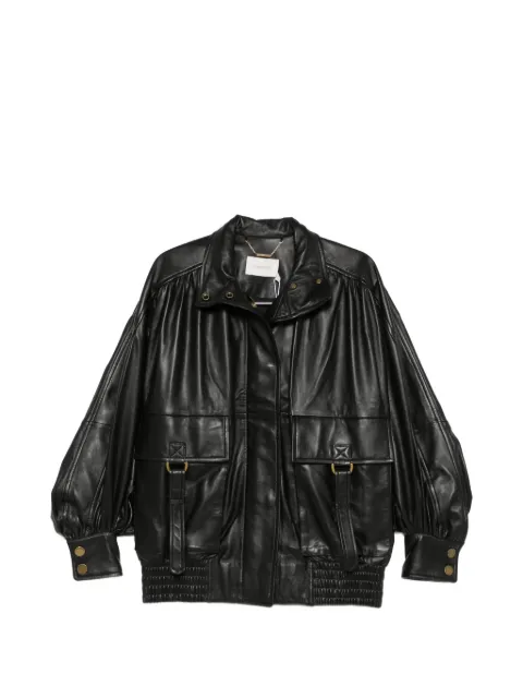 ZIMMERMANN Valiant leather bomber jacket