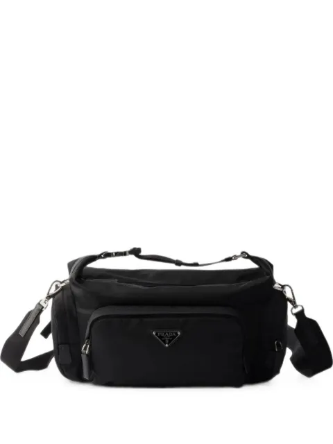 Prada Re-Nylon and Saffiano leather shoulder bag