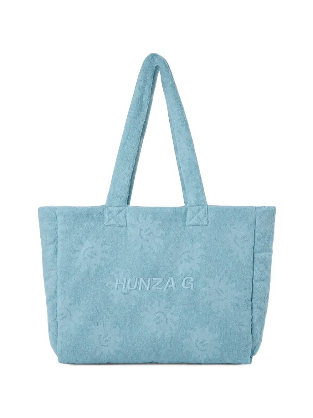 Hunza G Sunny towelling tote bag