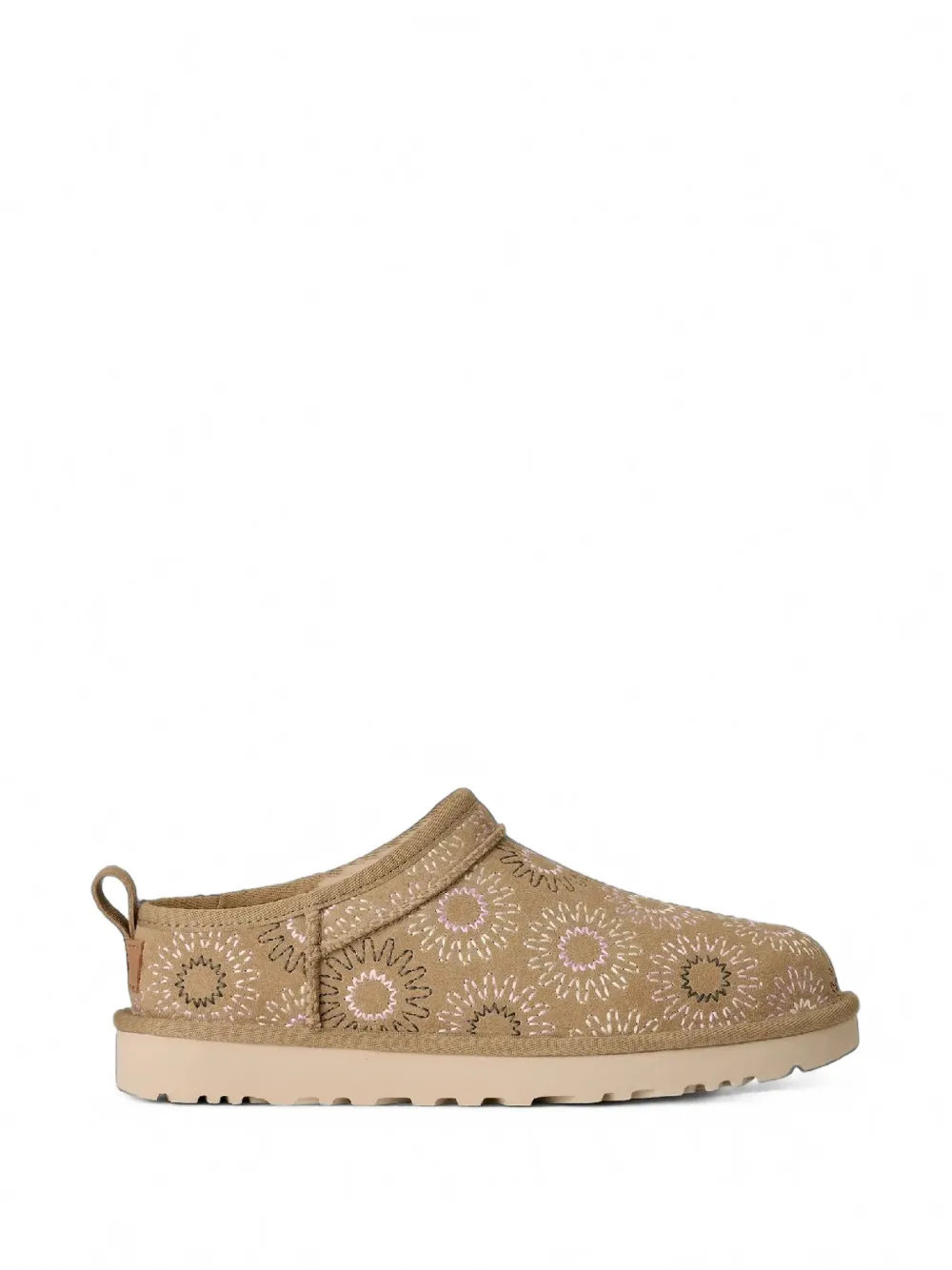 UGG Classic Micro Sun Stitch embroidered ankle boots - Toni neutri
