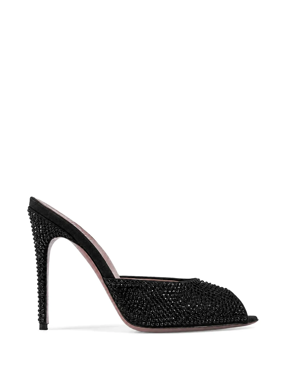 Paris Texas Vera crystal-embellished mules