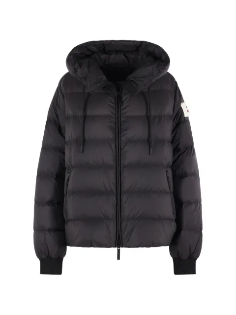 AFTER LABEL quilted hooded jacket