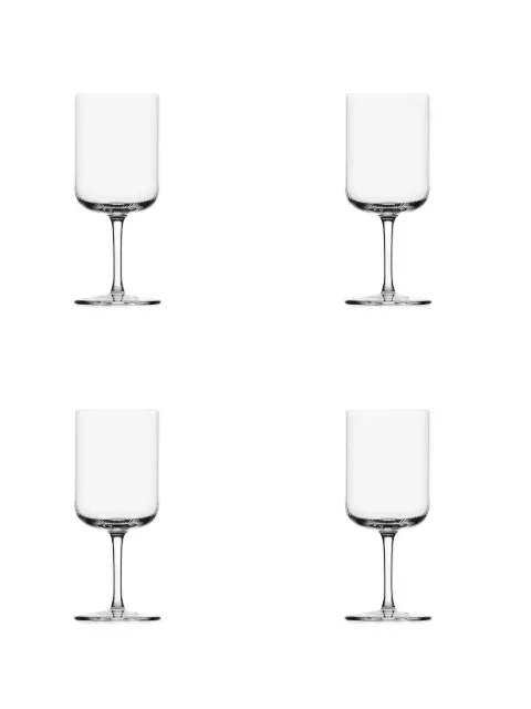 Ichendorf Milano Pleats wine glasses (set of four)