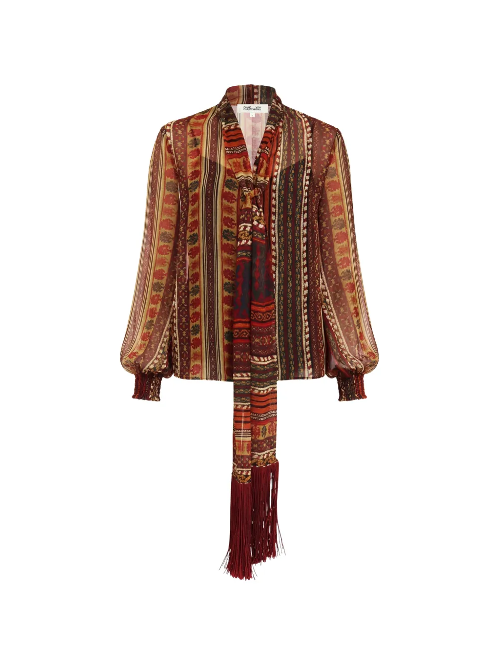 DVF Diane von Furstenberg Garcele blouse - Rosso