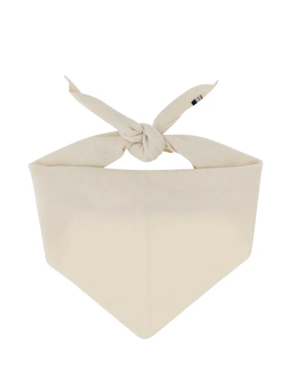 Extreme Cashmere N°35 Foulard Bandana in Neutrals