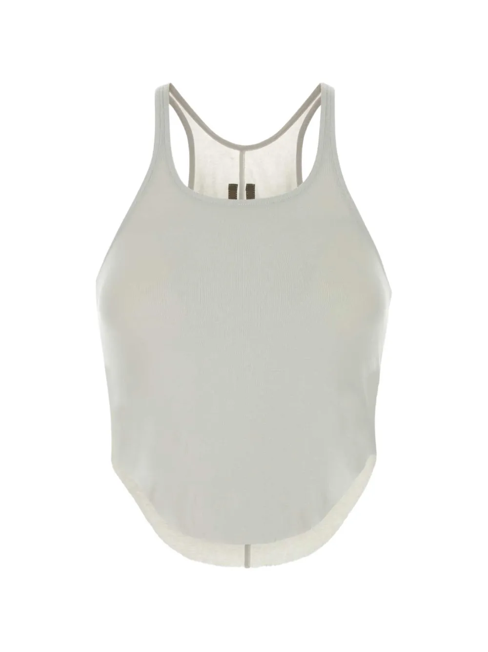Rick Owens DRKSHDW ribbed-knit racerback tank top - Toni neutri