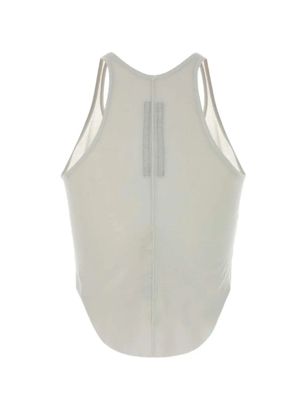 Rick Owens DRKSHDW ribbed-knit racerback tank top Beige