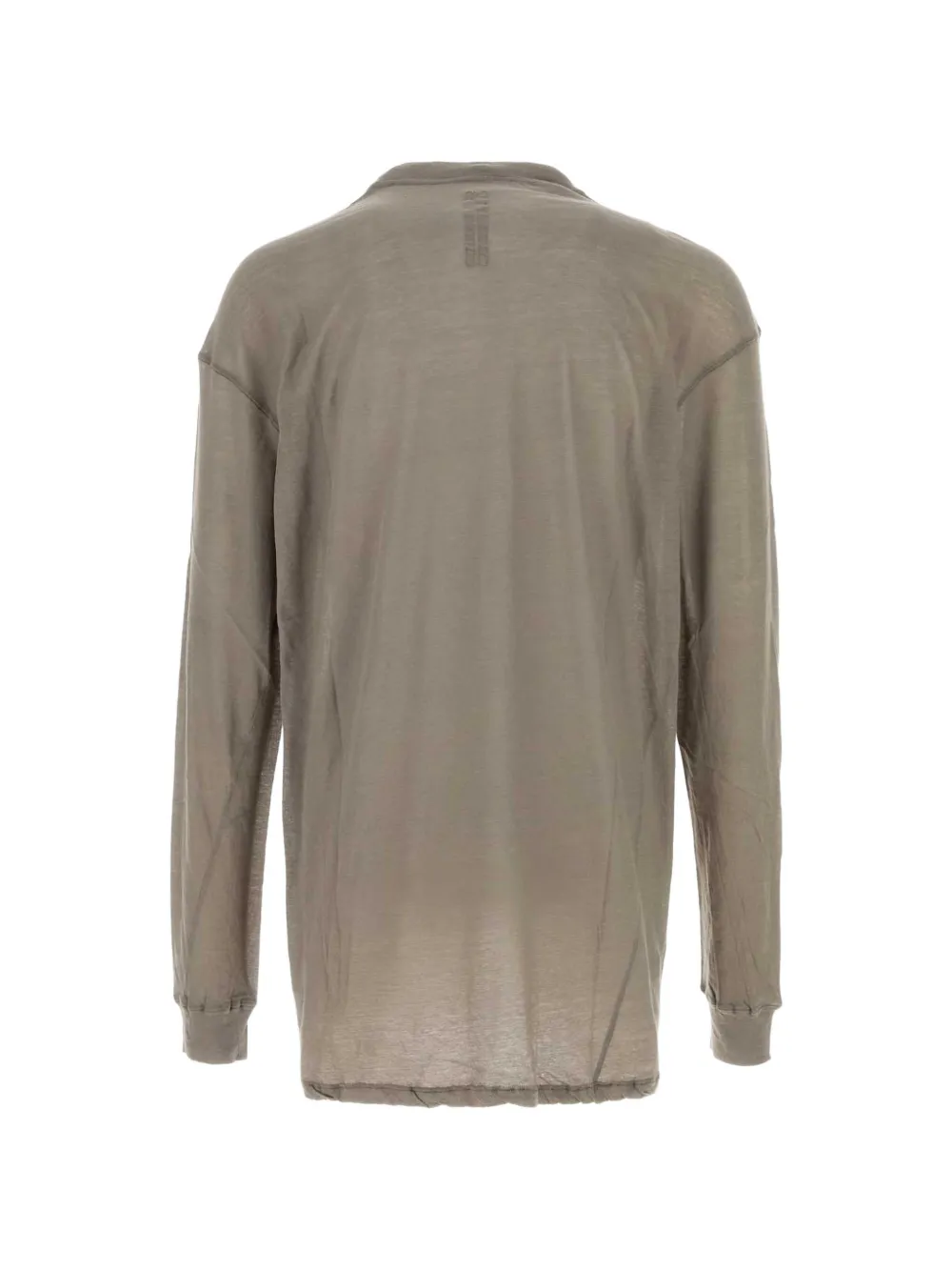 Rick Owens Jumbo long-sleeved T-shirt Grijs