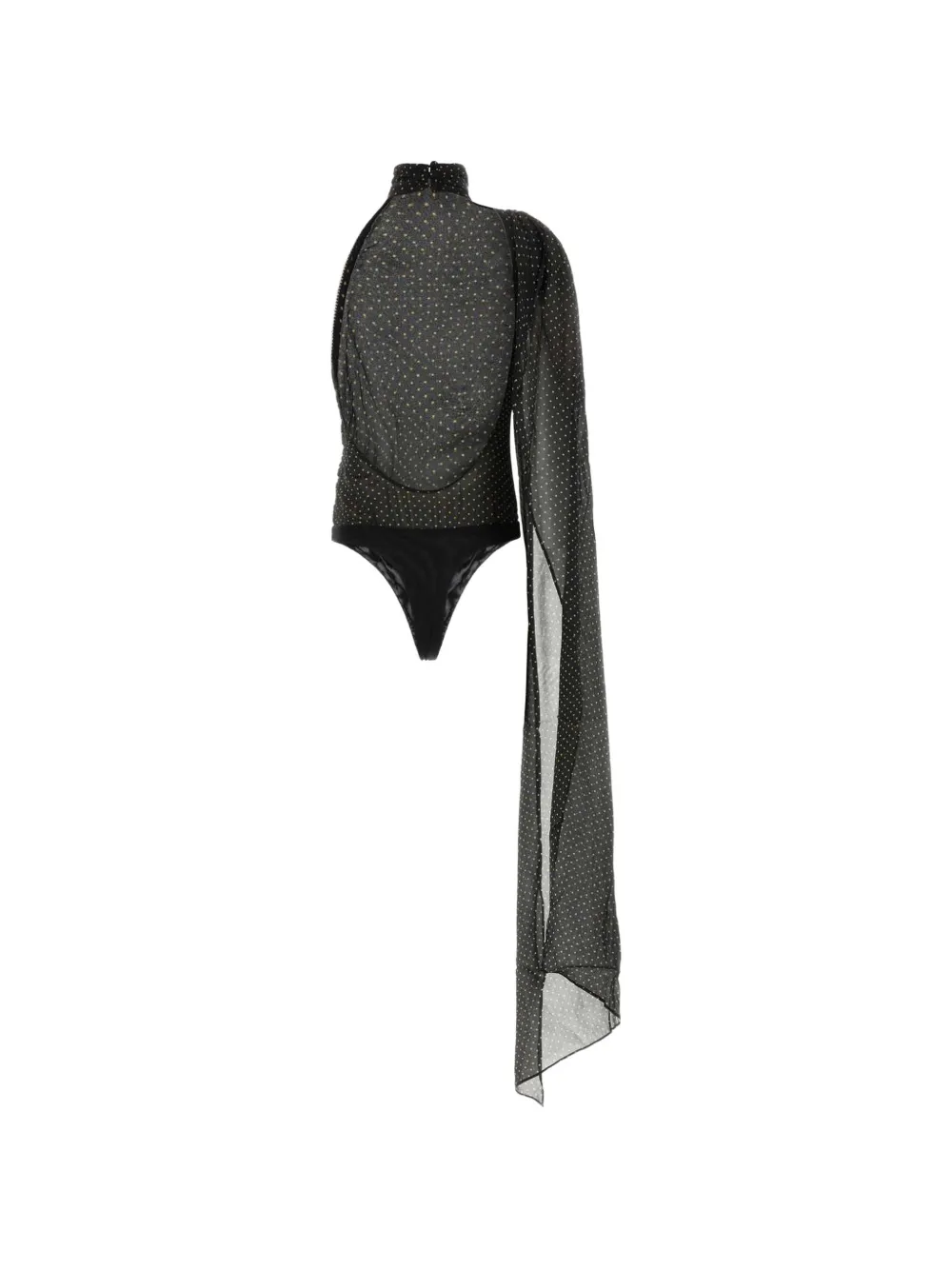 THE ANDAMANE New Vanisha body met stippen Zwart