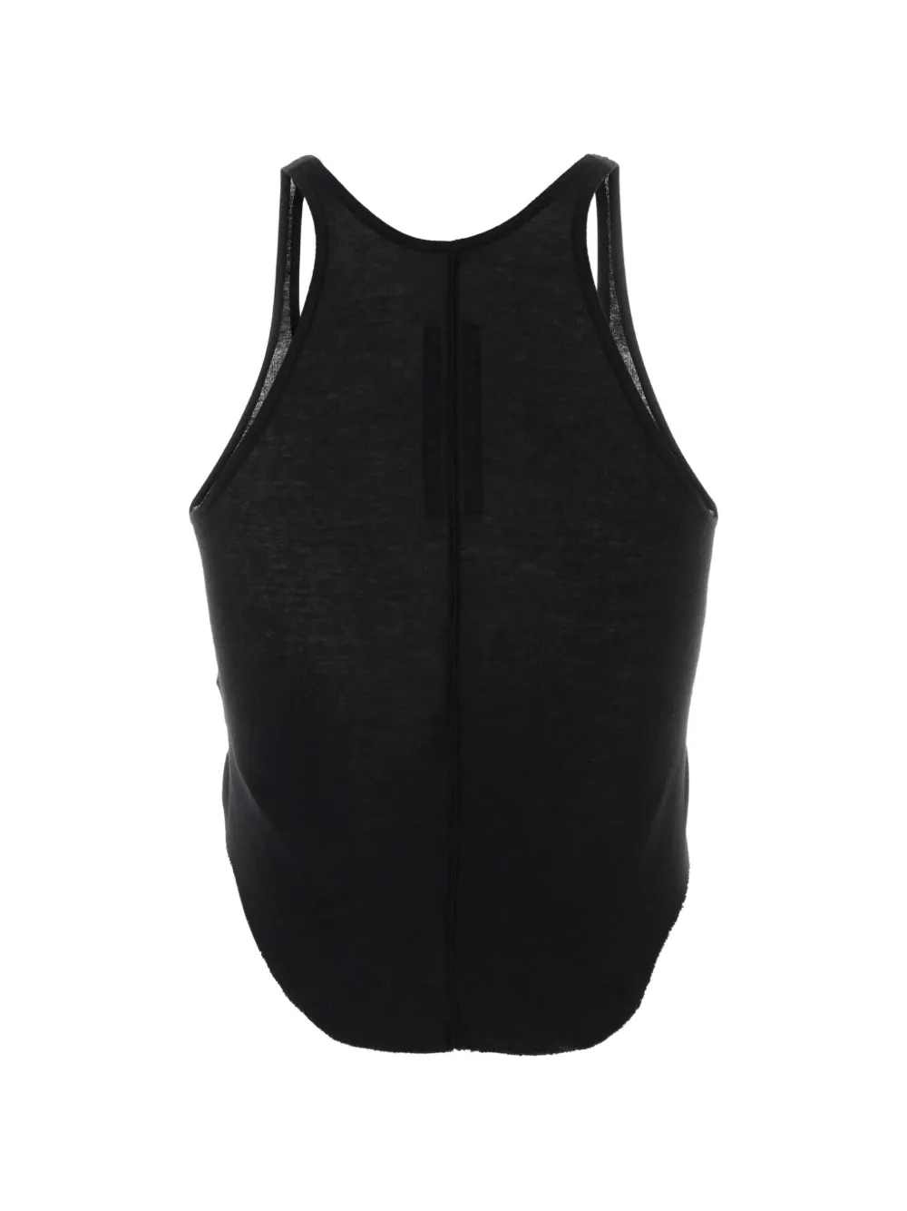 Rick Owens DRKSHDW racer-back cropped top Zwart
