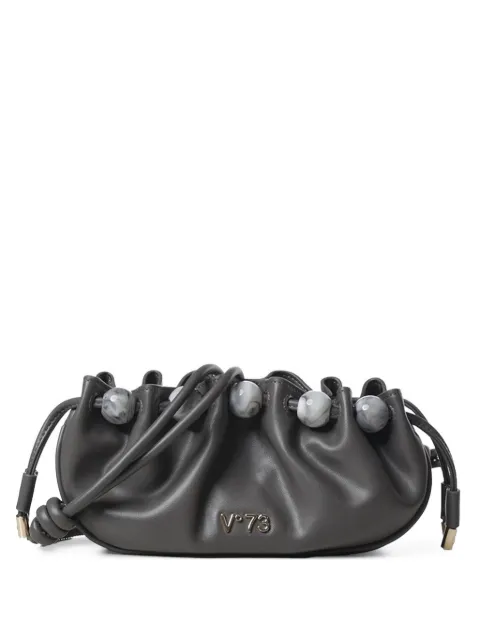 V°73 Topazio bead-embellished ruched mini bag