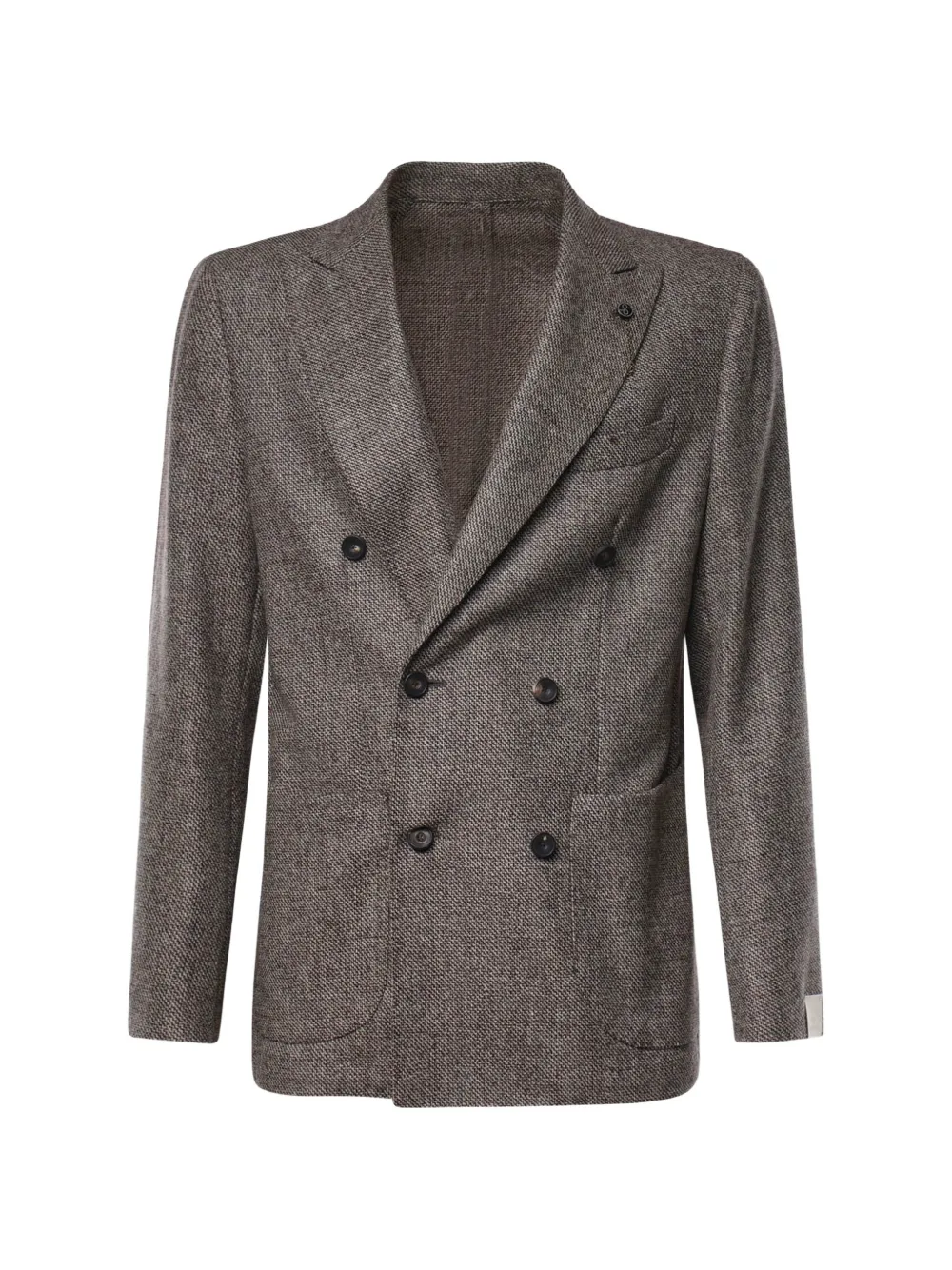 Santaniello Biagio double-breasted blazer - Marrone