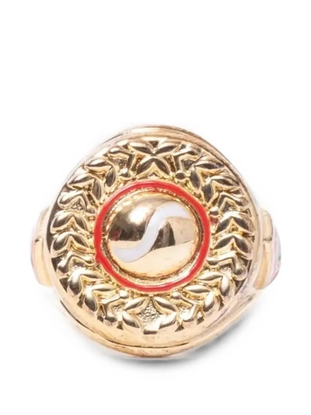Casablanca Sports Medallion ring
