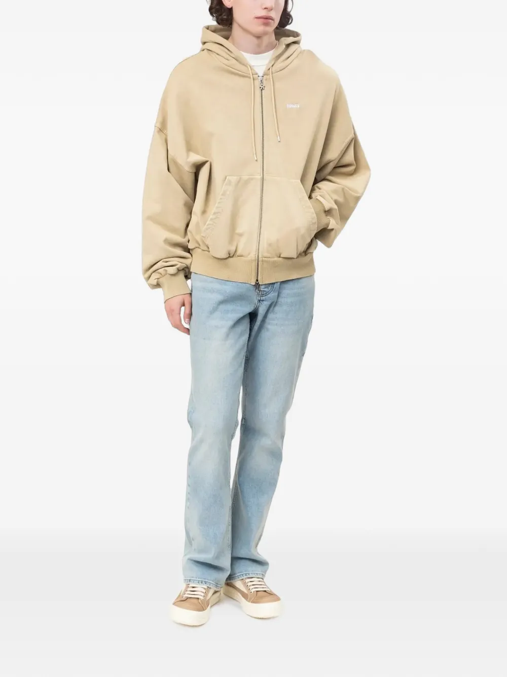 AVAVAV Tim Shoulderless hoodie Beige