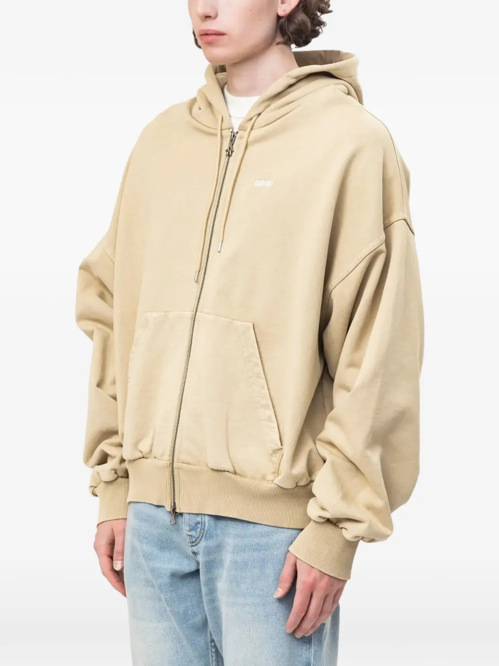 AVAVAV Tim Shoulderless hoodie Beige