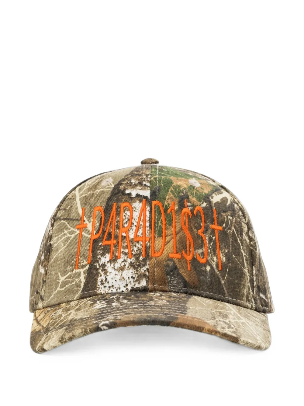 PARADISE NYC Paradise Camo embroidered -print hat