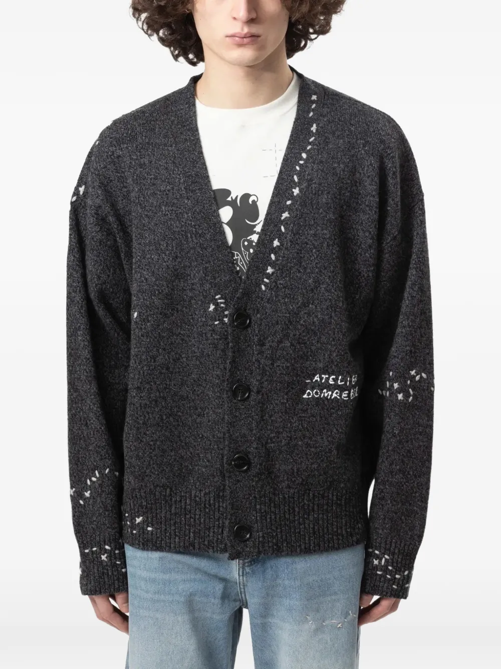DOMREBEL Renegade knit cardigan