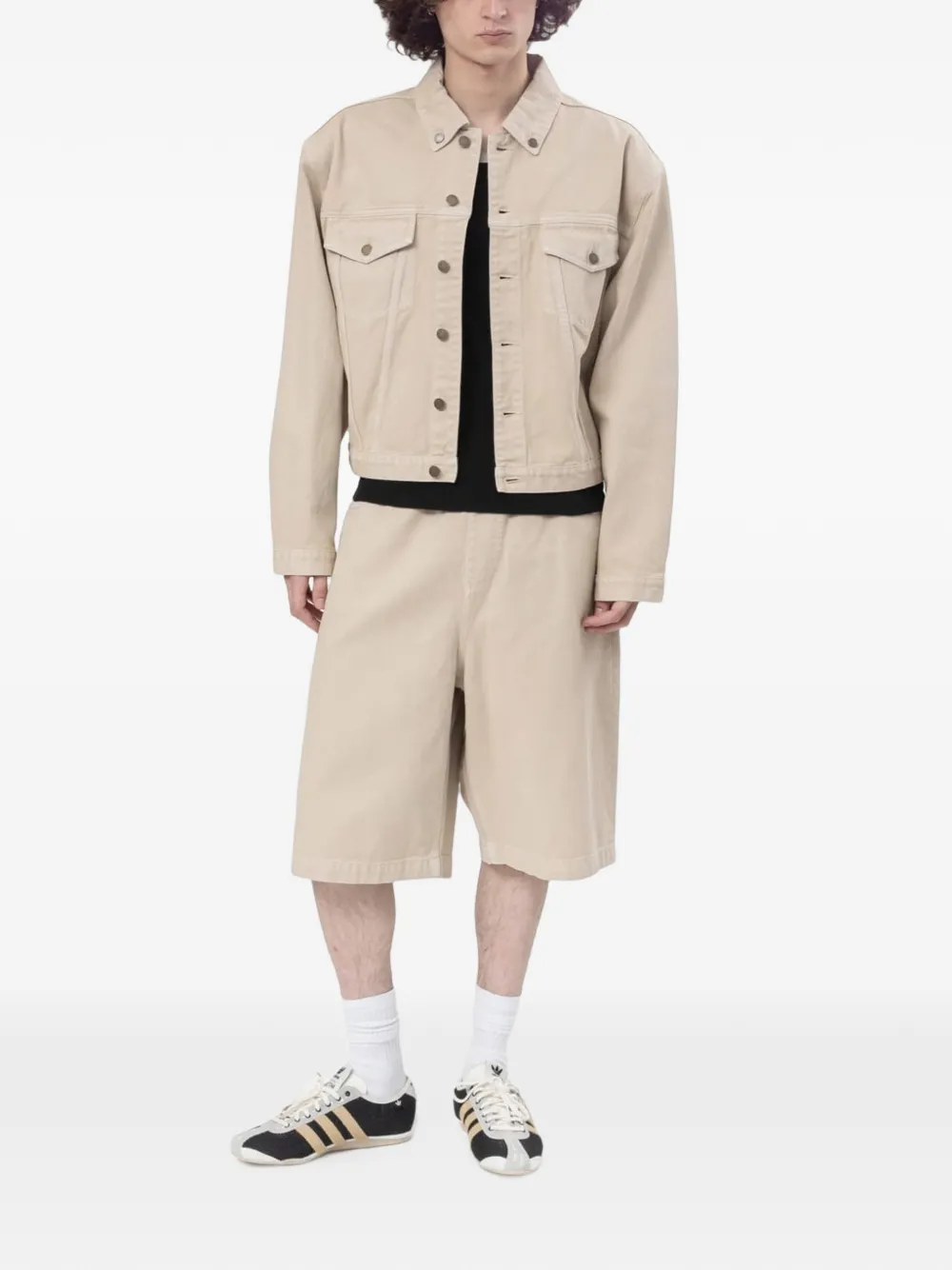 ENTIRE STUDIOS Spar lange shorts Beige