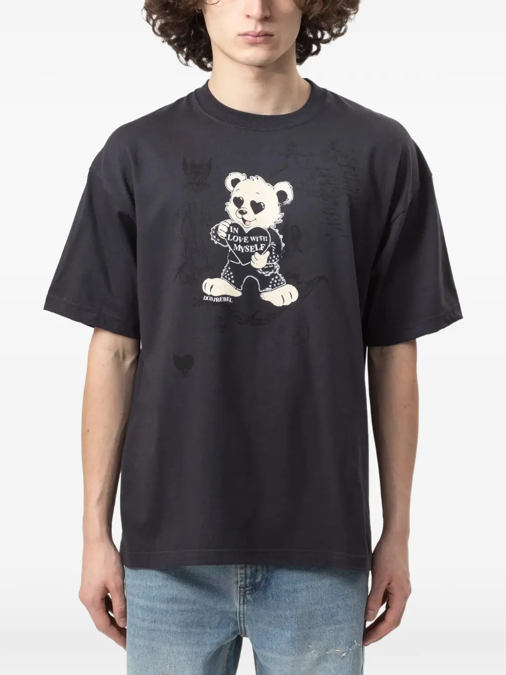 DOMREBEL Moi graphic-print T-shirt