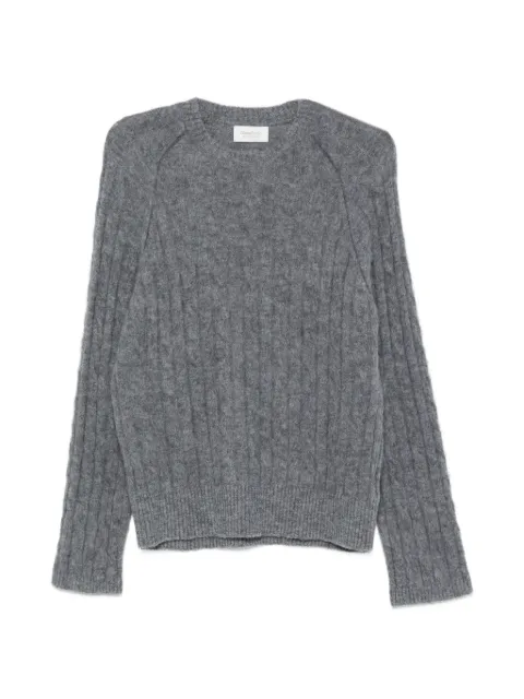 Diana Studio cable-knit raglan-sleeve sweater