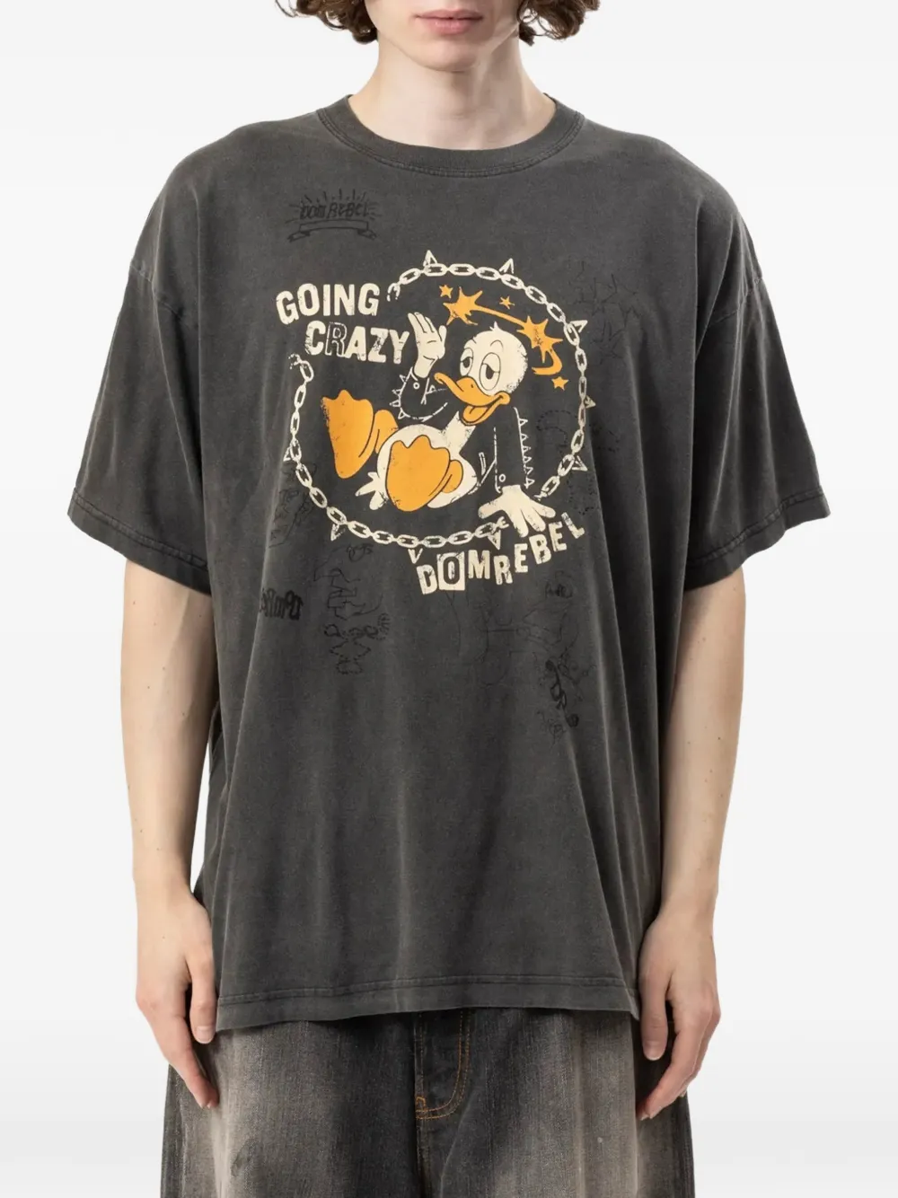 DOMREBEL Cray graphic-print T-shirt