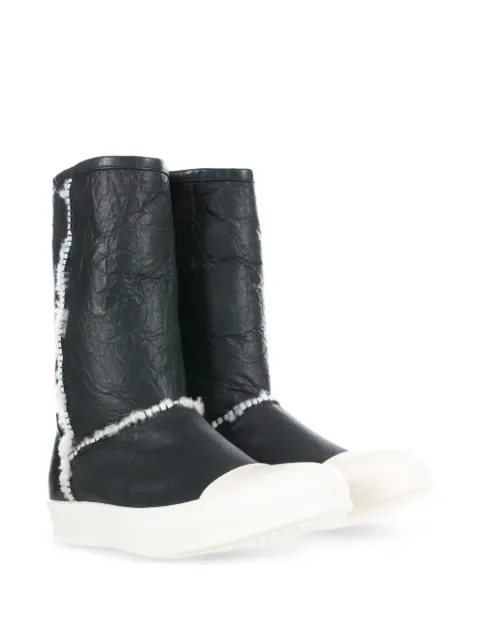 Rick Owens shearling-trim ankle boots