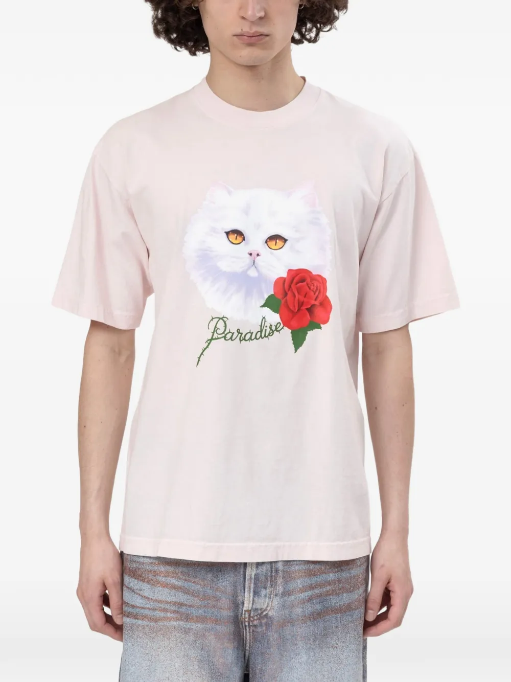 PARADISE NYC Purradise graphic-print T-shirt