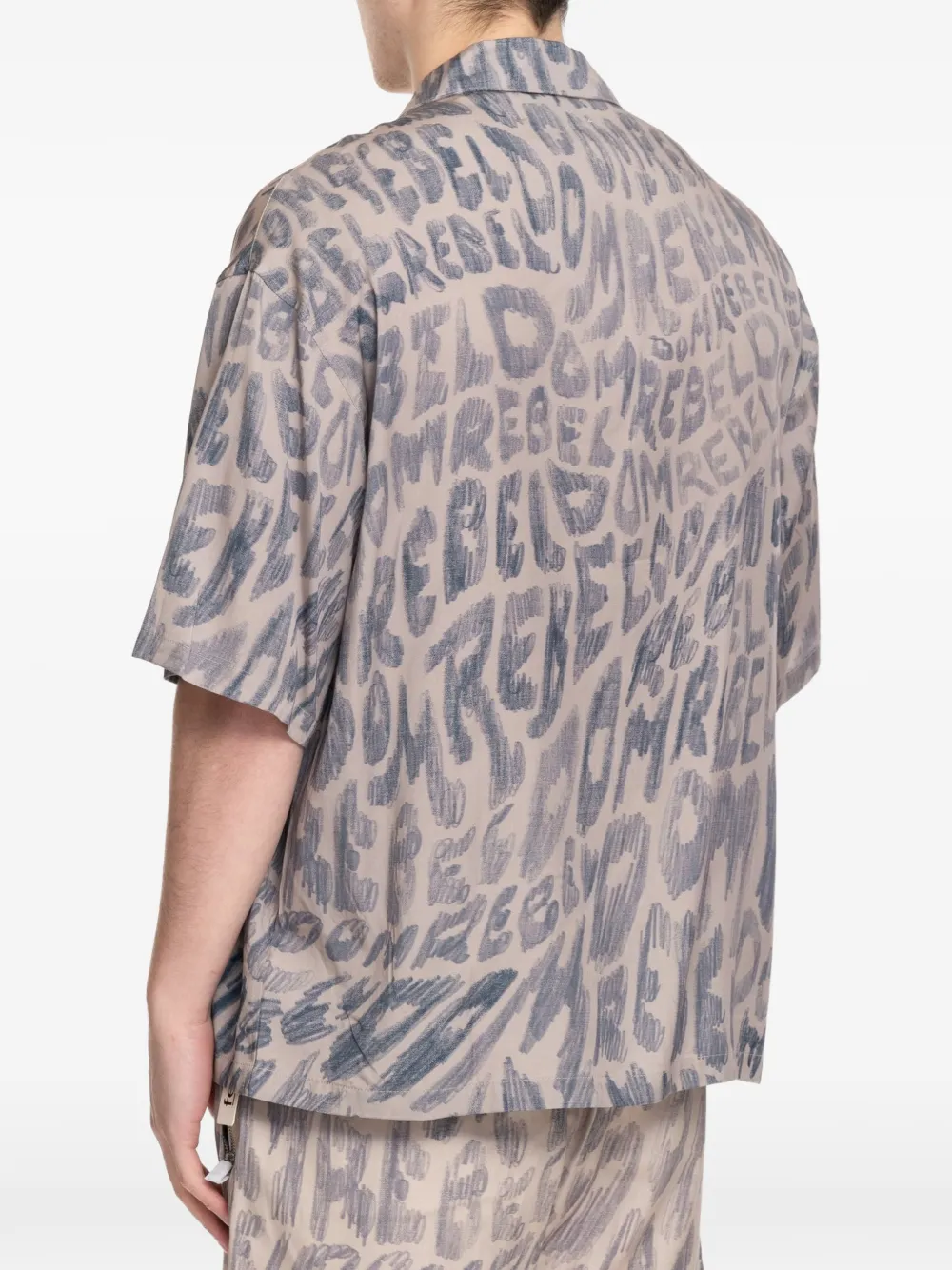 DOMREBEL New Wave overhemd Beige