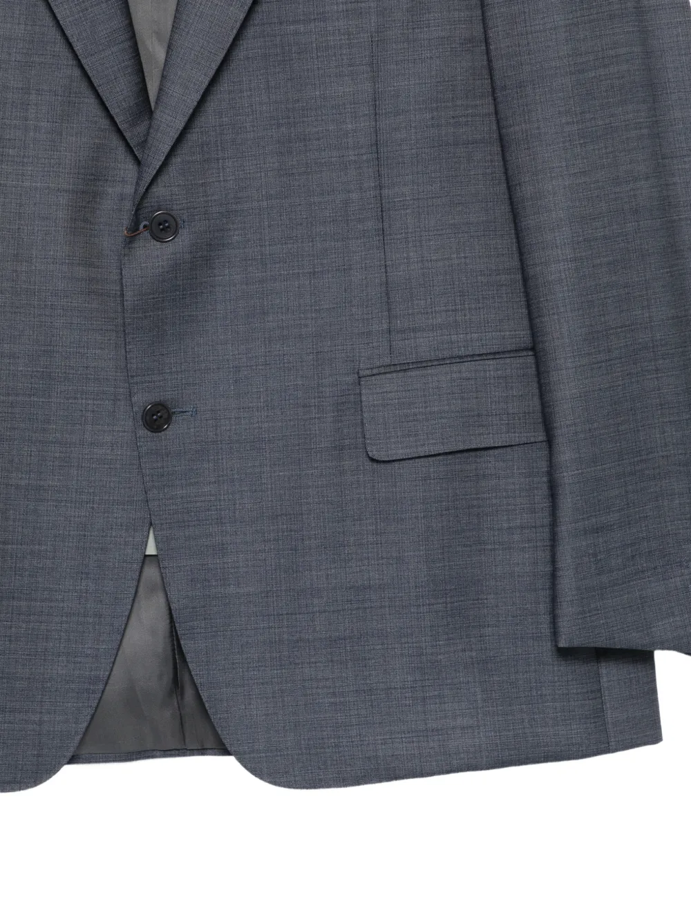 Canali single-breasted suit Blauw